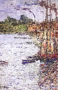 Childe Hassam The Mill Pond at Cos Cob china oil painting reproduction